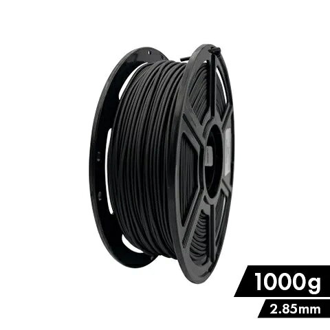 FLASHFORGE 3Dプリンター用フィラメント TPU(軟性) 2.85mm 1000g（ブラック） TPU-FT01