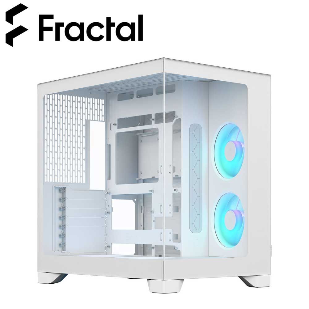WiNDy - Fractal Design｜フラクタルデザイン ミドルタワー型PCケース Pop 2 Vision White RGB（ホワイト） FD-C-POV2A-03