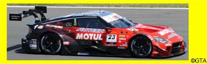 Xp[N 1 43 MOTUL AUTECH Z No.23 NISMO GT500 SUPER GT 2023 SGT058  ~jJ[