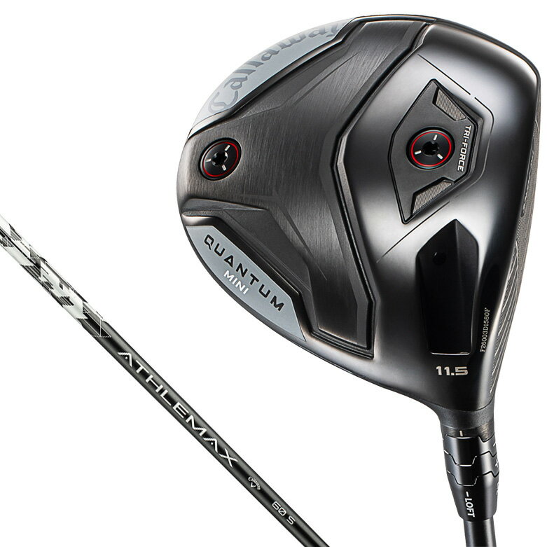 キャロウェイ QUANTUM MINI ドライバー 13.5°（ATHLEMAX 60 シャフト・フレックス：S） CW-QTMMINI-135-60S Callaway ゴルフクラブ クアンタム