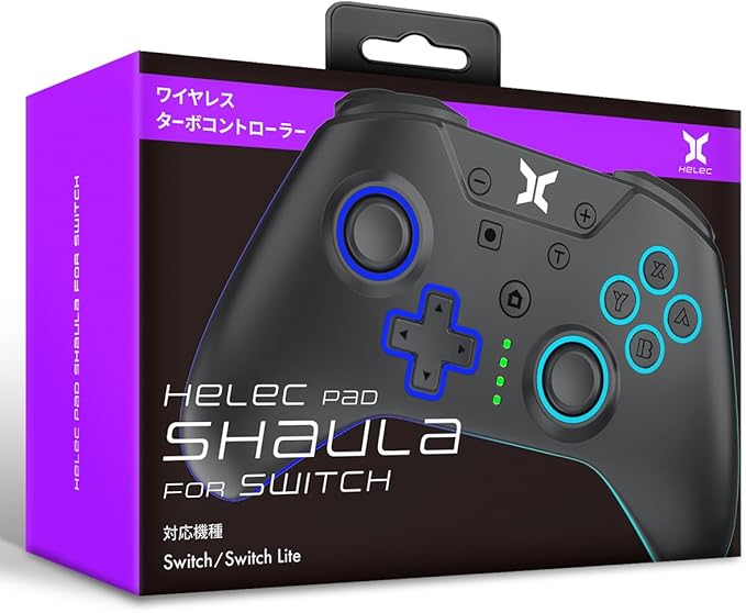 Other - HELEC ゲームコントローラー HELEC PAD SHAULA FOR SWITCH BLACK (Switch) HEL-107-BLACK