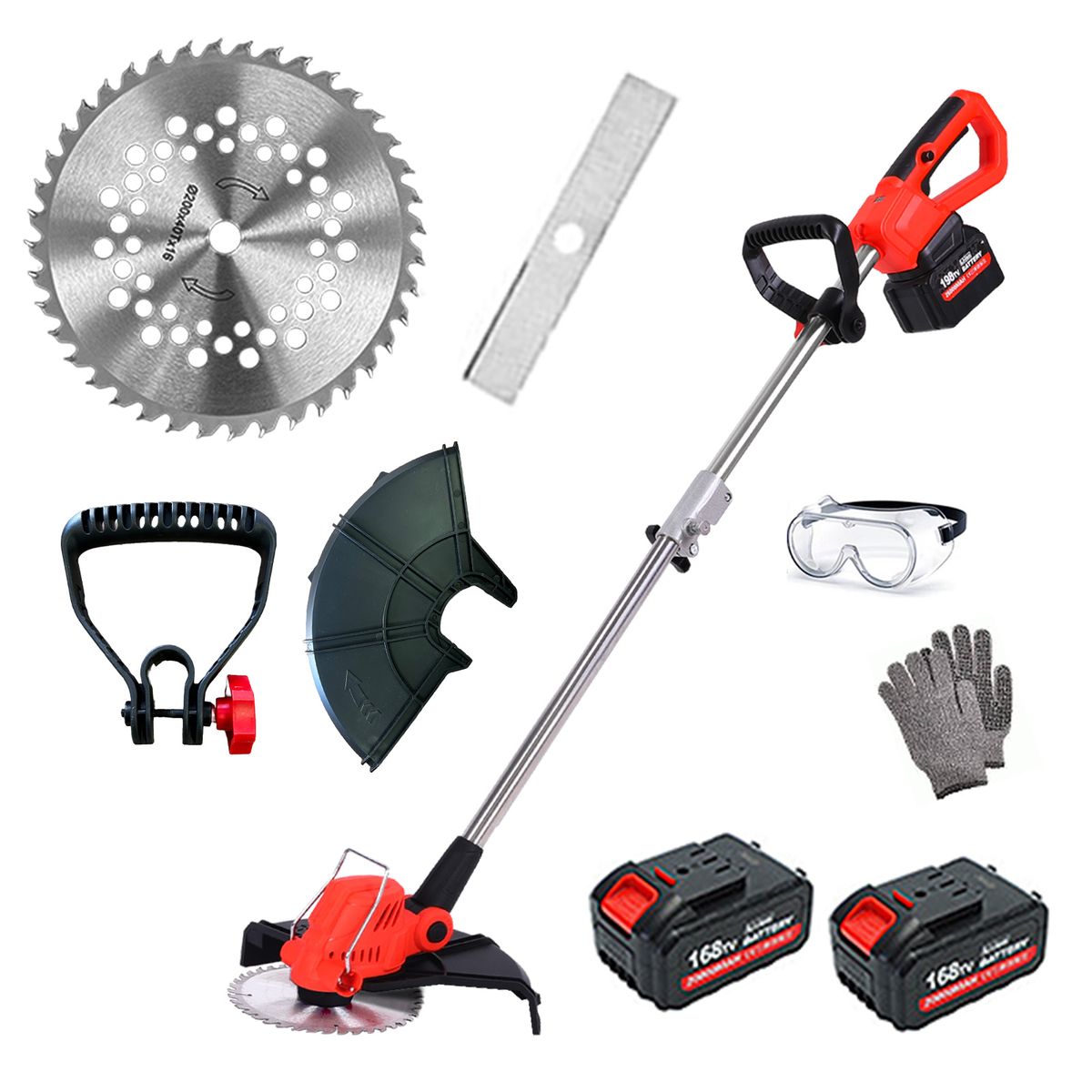 TOOLS LIFE 21V 草刈機(リチウムバッテリー2個セット) KSGRK-2