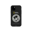 National Geographic iPhone 11 Pro用 Global Seal Metal-Deco Case(ブラック) NG17148I58R