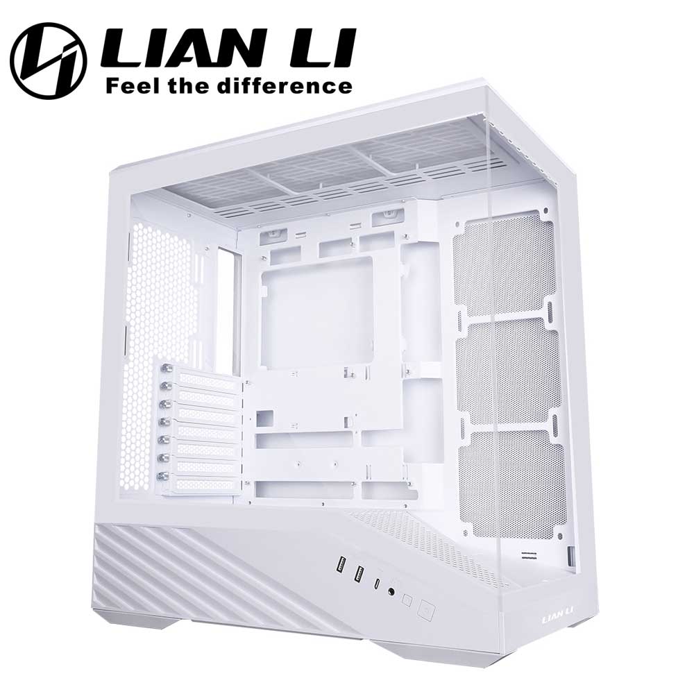 WiNDy - Lian Li｜リアン・リー ピラーレス ミドルタワーPCケース VECTOR V100（ホワイト） V100W
