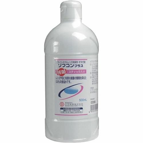 【返品種別B】□「返品種別」について詳しくはこちら□※仕様及び外観は改良のため予告なく変更される場合がありますので、最新情報はメーカーページ等にてご確認ください。◆ソフトコンタクトレンズ用食塩水◆ソフコンプラスは、ソフトコンタクトレンズの保存・すすぎ、煮沸消毒・蛋白除去の酵素溶解液として作られた食塩水です。■容量：500ML大洋製薬広告文責：上新電機株式会社(06-6633-1111)日用雑貨＞介護・衛生用品＞日用衛生＞眼鏡・コンタクト・アイケア＞コンタクト＞ソフト