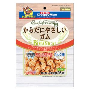 犬用デンタルケア からだにやさしいガム ミルク味 ミニボーン 25本 ドギーマンハヤシ カラダニヤサシイガムミルクMB25P