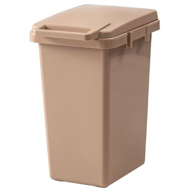 東谷 ワンハンドトラッシュカン 45L（ペールブラウン） LFS-845PB [LFS845PB]