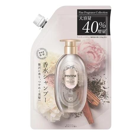 パンテーン ミラクルズ リラクシング シャンプー ホワイトティー ＆ ピオニー つめかえ用　500g P＆GJapan PTミラクルズWHテイ-SPカエ500