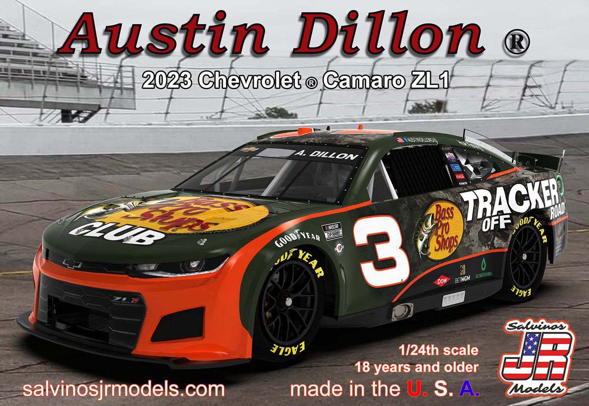 ӥΥ JRǥ 1/24 ɥƥ󡦥ǥ #3 Хץå ܥ졼 ޥ NASCAR 2023RCC2023ADP ץǥ