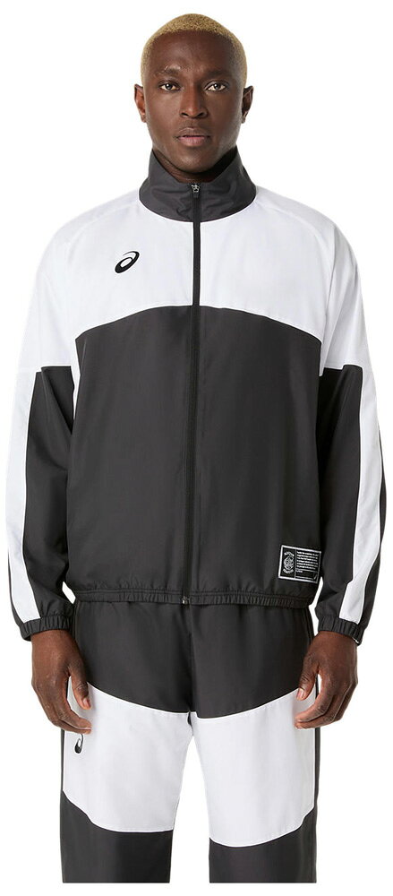アシックス ユニセックス ジャケット（パフォーマンスブラック×ブリリアントホワイト・サイズ：3XL） 2063A436-001-3XL asics