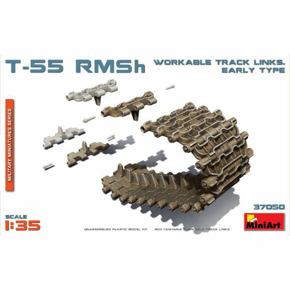 미니 아트 1/35 T-55 RMSh 전용 이대 세트 초기형 (연결식) [MA37050] 플라스틱 모델