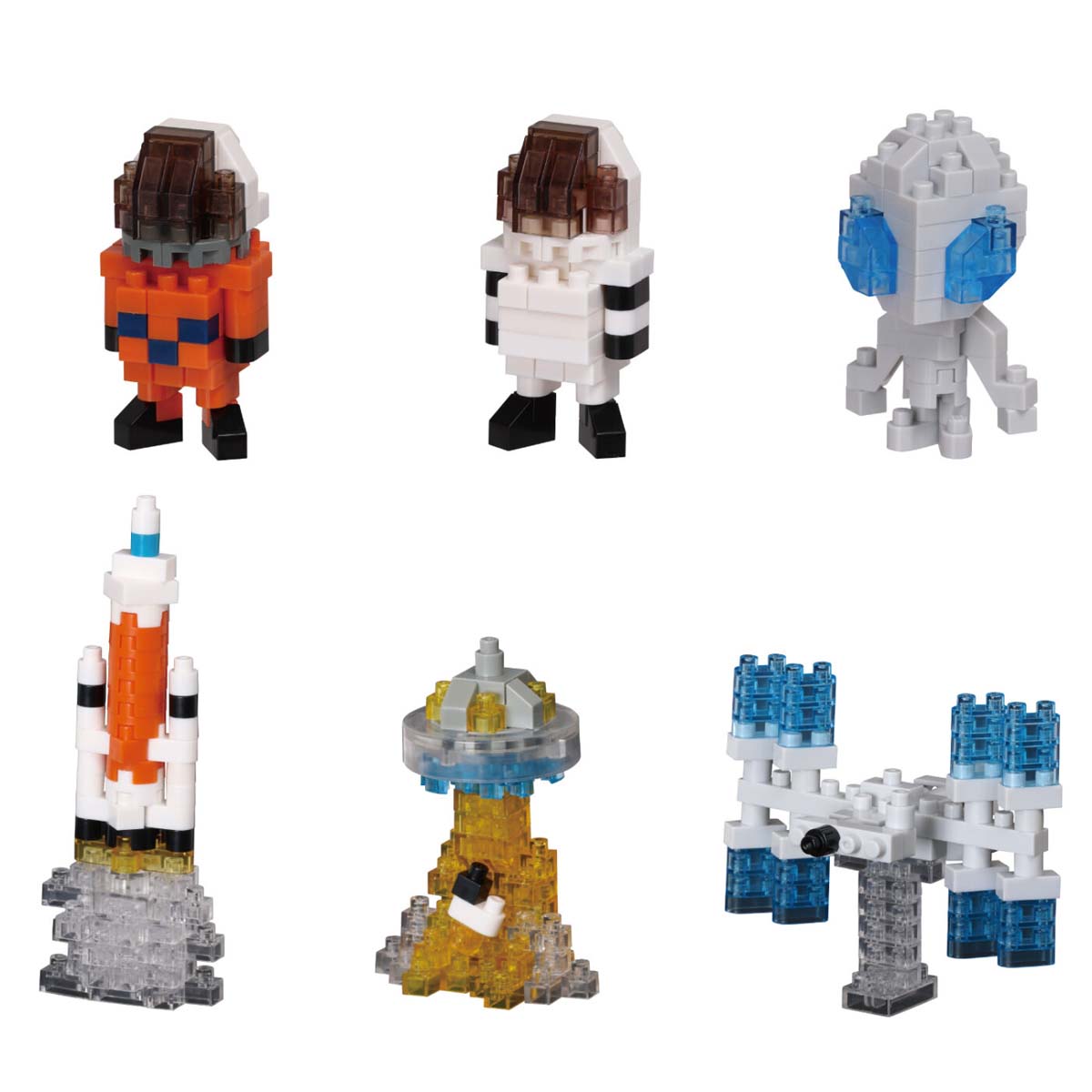 カワダ 【1パック】nanoblock（ナノブロック） ミニナノ 宇宙コレクション【NBMC_58】