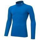 PAJ-656331-02-3XL プーマ メンズ コンプレッション モックネック LS シャツ(エレクトリックブルー・サイズ:3XL) PUMA サッカー・フ...