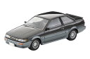 トミーテック 1/64 LV-N304b トヨタ カローラレビン 2ドア GT-APEX 85年式（黒/グレー）【327196】 ミニカー