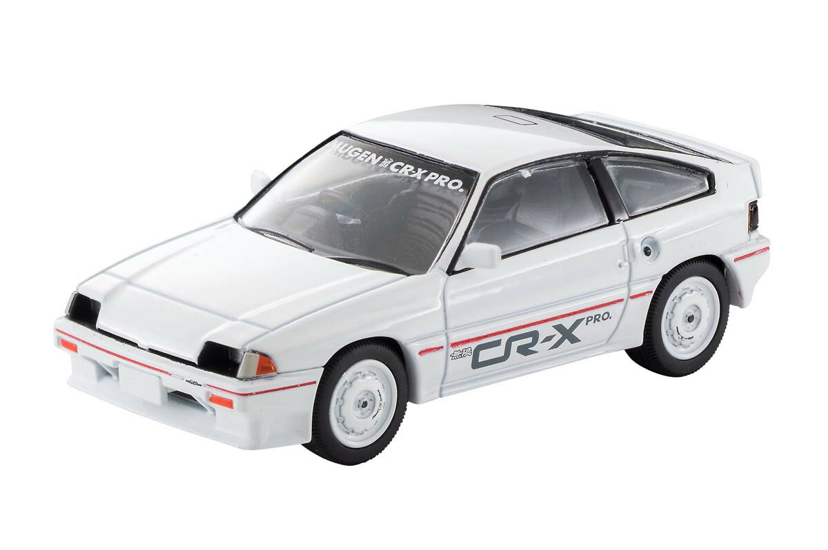 トミーテック 1/64 LV-N302a ホンダ バラードスポーツCR-X MUGEN CR-X PRO（白） 前期型 ミニカー