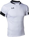 1365028-100-6XL アンダーアーマー ラグビー プラクティス ショートスリーブ シャツ(ホワイト・サイズ:6XL) UNDER ARMOUR UA