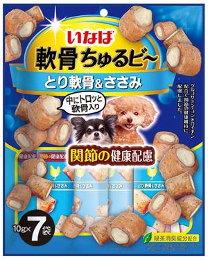 犬用おやつ いなば 軟骨ちゅるビ〜　とり軟骨＆ささみ　10g×7袋 いなばペットフード ナンコツチユルビ..