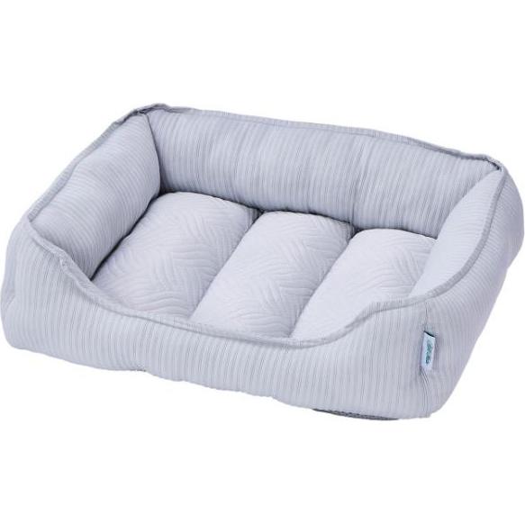 Interior, Bedding - Cuna ひんやりボリュームスクエアベット ストーングレー ペティオアドメイト CヒンヤリVスクエアベツトグレ-