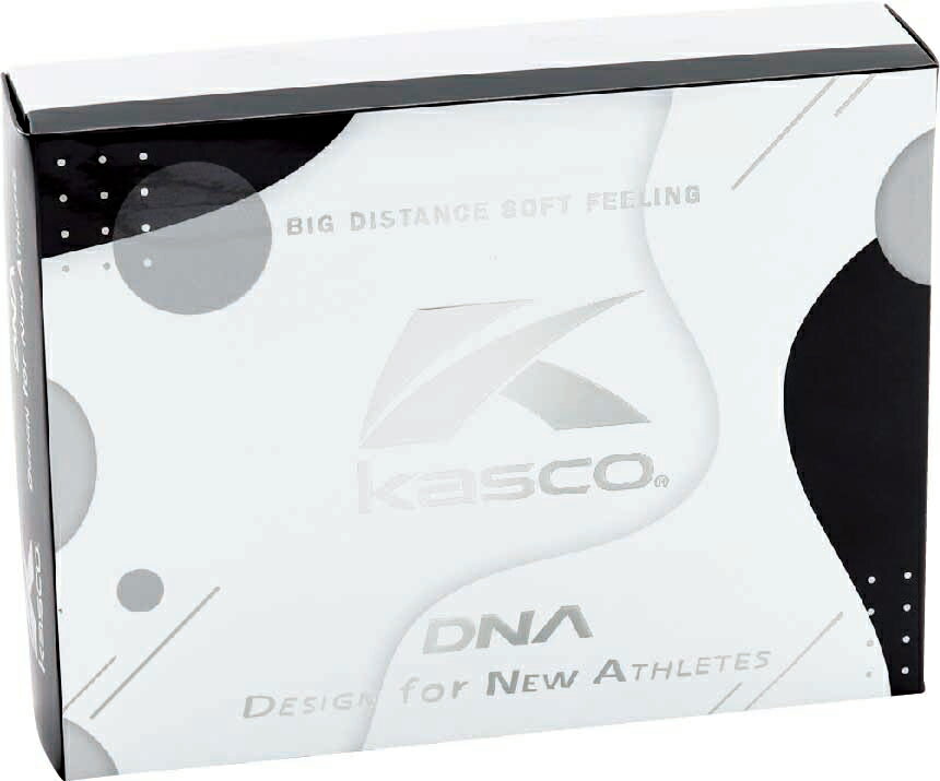 キャスコ DNA ゴルフボール 1ダース 12個入り（ホワイト） DNA-WH-12P Kasco