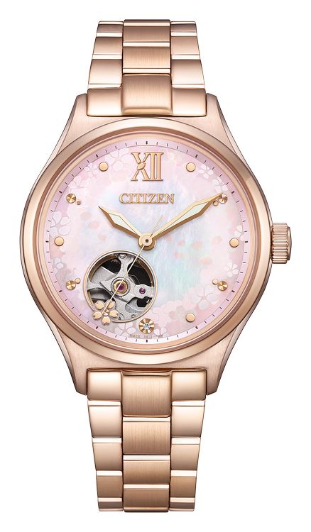 OMEGA - シチズン 【国内正規品】シチズンコレクション　限定モデル 自動巻き(手巻き付)　レディースタイプ PC1015-59W [PC101559W]【返品種別A】