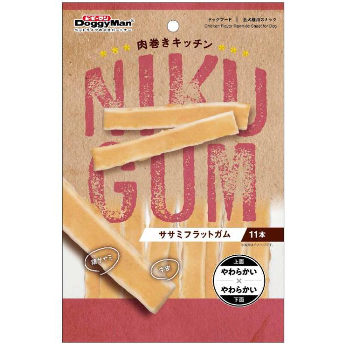 Shoe Shape - 肉巻きキッチン ササミフラットガム 11本 ドギーマンハヤシ ニクマキキツチンササミフラツトガム11