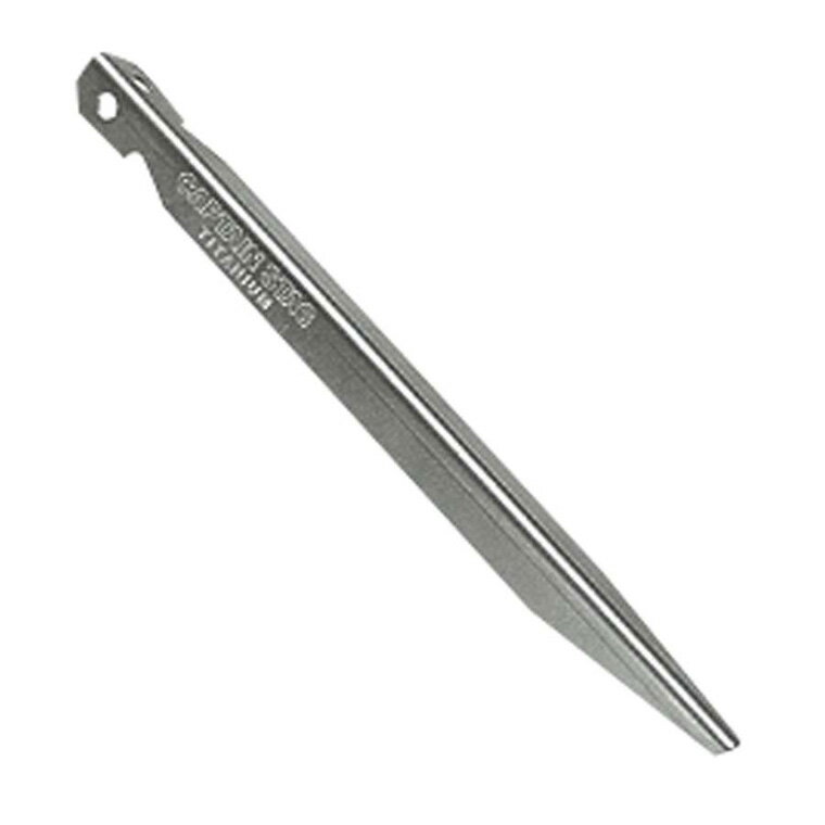 【返品種別A】□「返品種別」について詳しくはこちら□◆チタンV型ペグ18cm■　仕　様　■サイズ(約)：16×9×長さ180mm重量(約)：17g材質：チタン[M9721]キャプテンスタッグアウトドア＞アウトドア用品＞テント・タープ・シェード＞テント関連商品