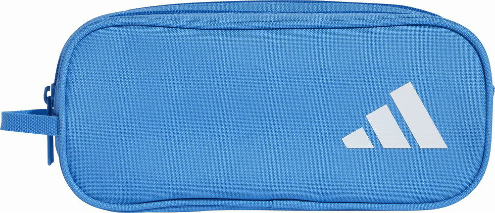 Pouch - アディダス ジュニア 2ジッパー ペンシルケース（ルシッドレイブルー/ホワイト・サイズ：NS） ADJ-KPU38-KE0455-NS