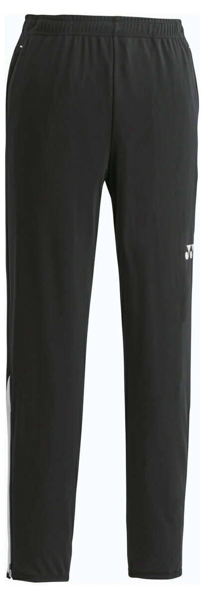 ヨネックス サッカー・フットサル用　トレーニングロングパンツ（ブラック/シルバー・サイズ：XO） YO-..