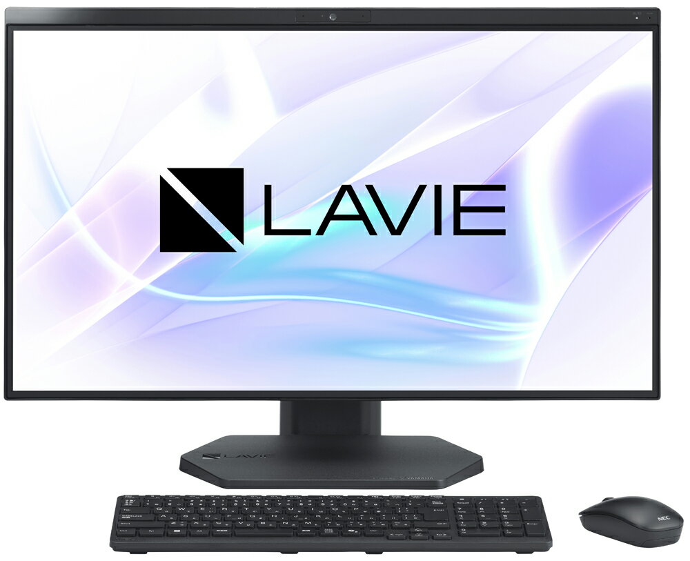 Lenovo - NEC｜エヌイーシー 一体型デスクトップパソコン LAVIE A27【Joshinオリジナル】(27型/Core i7 1355U/メモリ 16GB/SSD 1TB/DVD/Office)ファインブラック PC-A2796LAB-J-B