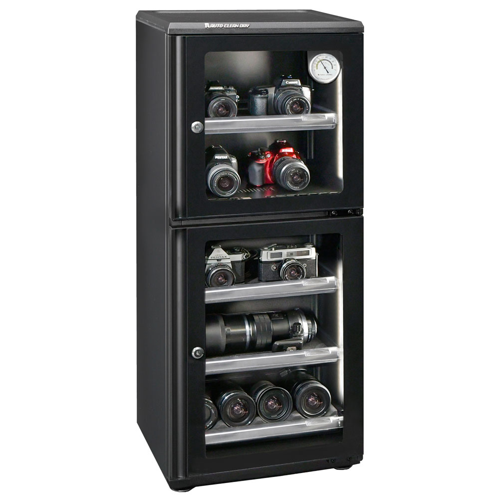 Dampproofing Storage - 東洋リビング オートクリーンドライ全自動防湿保管庫「ED140CATP4B」（ブラック） ED-140CATP4(B)