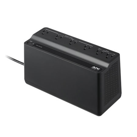 シュナイダーエレクトリック（APC） 無停電電源装置（UPS） APC ES 425VA Battery Backup and Surge Protector 100V 矩形波 425VA/255W コンセント数4 2個 USBポートなし ご家庭やスモールビジネス向けAPC ESシリーズ BE425M-JP