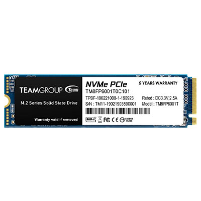 Team（チーム） Team M.2 2280 NVMe PCIe Gen3x4 SSD MP33シリーズ 1TB TM8FP6001T0C101