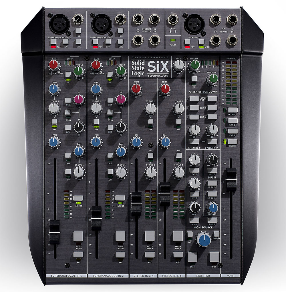 SIX ソリッドステートロジック デスクトップミキサー Solid State Logic　SIX