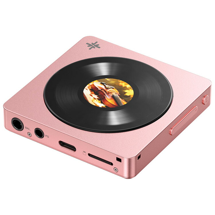 フィーオ デジタルオーディオプレーヤー内蔵メモリ非搭載+外部メモリ対応（ピンク） FIO-SSDISC-P FiiO　Snowsky DISC Pink