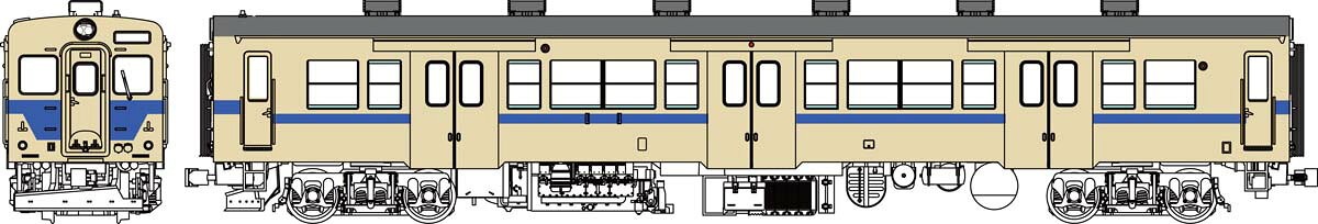 ［鉄道模型］トラムウェイ (HO) TW-K30-500C-M 国鉄キハ30寒地向相模線色動力付