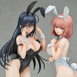 ENSOUTOYS 1/6 黒バニー葵＆白バニー夏芽 2体セット フィギュア