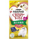 キャットフード モンプチ クリスピーキッス 総合栄養食 とびきり贅沢サーモン味 24g(3g×8袋) ネスレ日本 MPCKゼイタクサ-モン24G