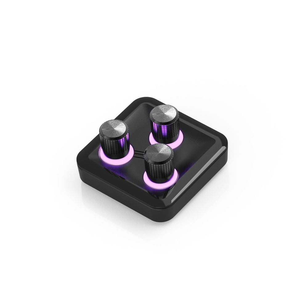 Other - Cooler Master｜クーラーマスター クリエイター向けコントロールデバイス Master Hub 3xKnob（ノブモジュール ブラック） MHKB03AA22