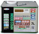 AP-9019148 アサヒペン 水性強着色ウッドステイン 7L(ウォルナット)