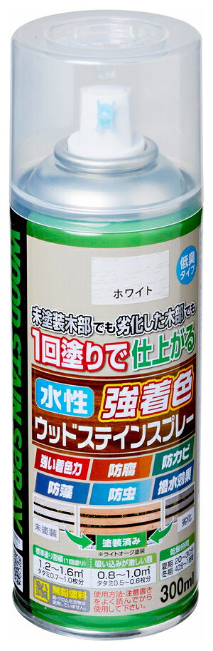 【返品種別B】□「返品種別」について詳しくはこちら□◆隠ぺいが高く1回塗りで仕上がる水性・低臭タイプの木部専用塗料です。◆木目を生かした美しいステイン仕上げができ、日光や雨に強く耐候性に優れています。◆防腐・防カビ・防藻・防虫効果があり、長期間、木部を美しく保ちます。■　仕　様　■規格：300ml商品サイズ（約）:高さ188×幅60×奥行60mm[AP9011965]アサヒペンアウトドア＞DIY・工具＞工事・照明用品＞塗装・内装用品