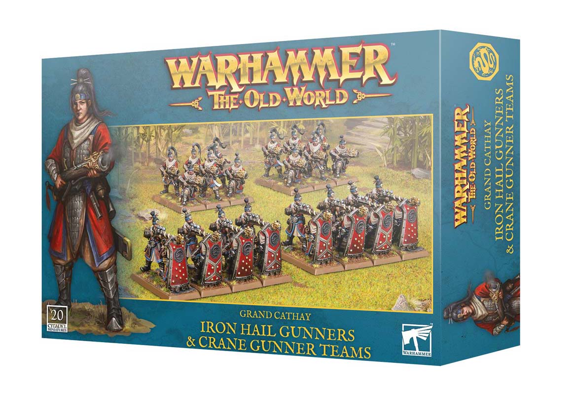 ゲームズワークショップ GRAND CATHAY：IRON HAIL GUNNERS ＆ CRANE GUNNER TEAMS ウォーハンマー
