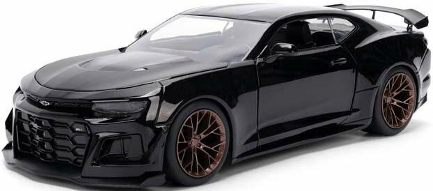 Jada Toys 1/24 F＆F 2024 シェビー カマロ ZL1 1LE ブラック【JADA36475】 ミニカー