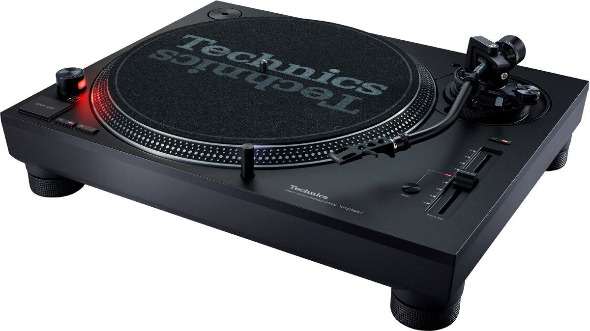 テクニクス ダイレクトドライブターンテーブルシステム（ブラック） SL-1200MK7WK Technics