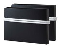 ポータブルマスクキーパー 2個セット (ブラック) パール金属 N-7771