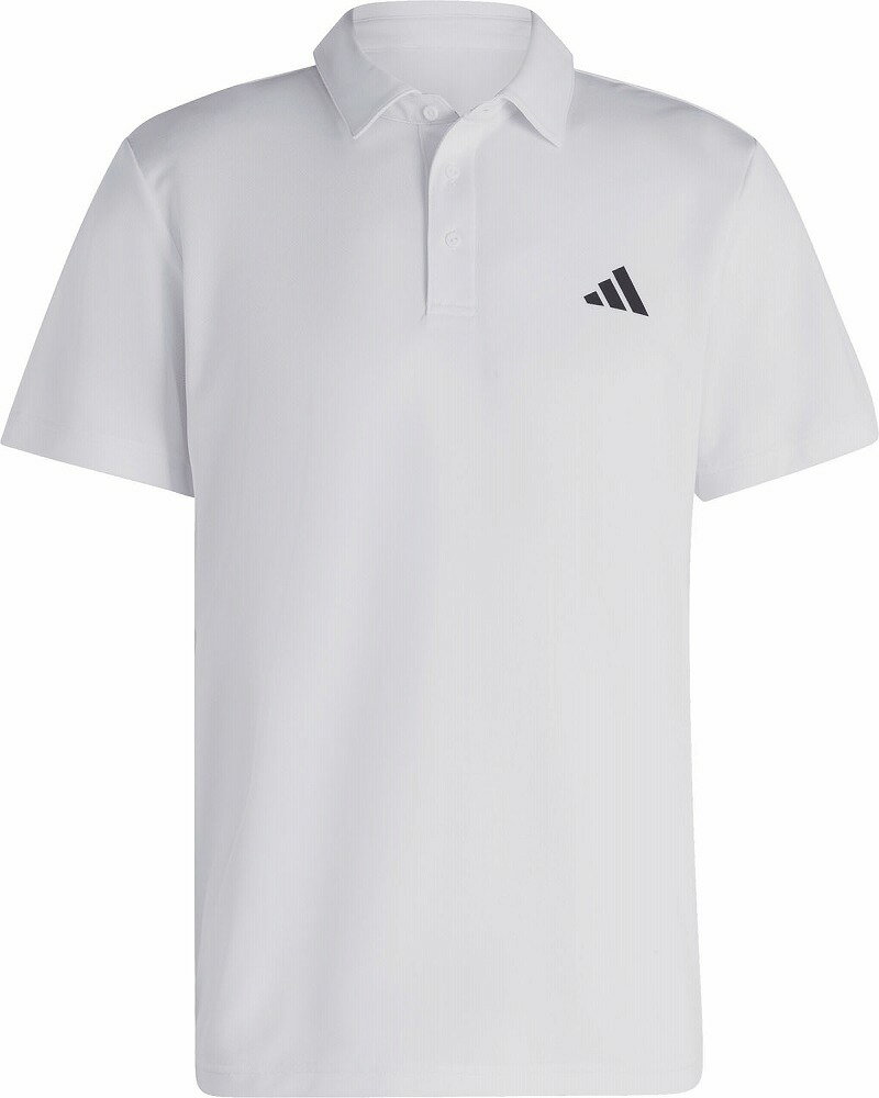 ADIDAS - アディダス メンズ テニス ファブ ポロシャツ（ホワイト・サイズ：J/M） ADJ-EVT54-HR8729-J/M