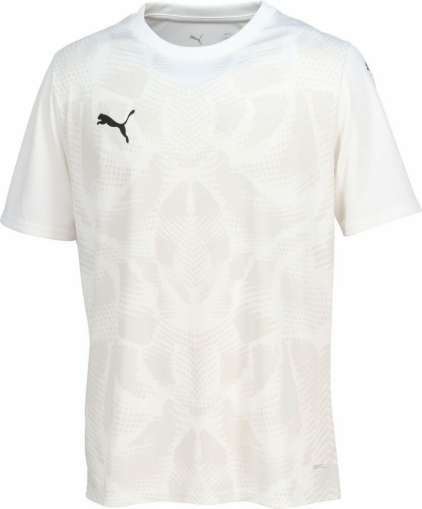 プーマ メンズ TEAMULTIMATE グラフィック ゲームシャツ（PUMA White-PUMA Black・...