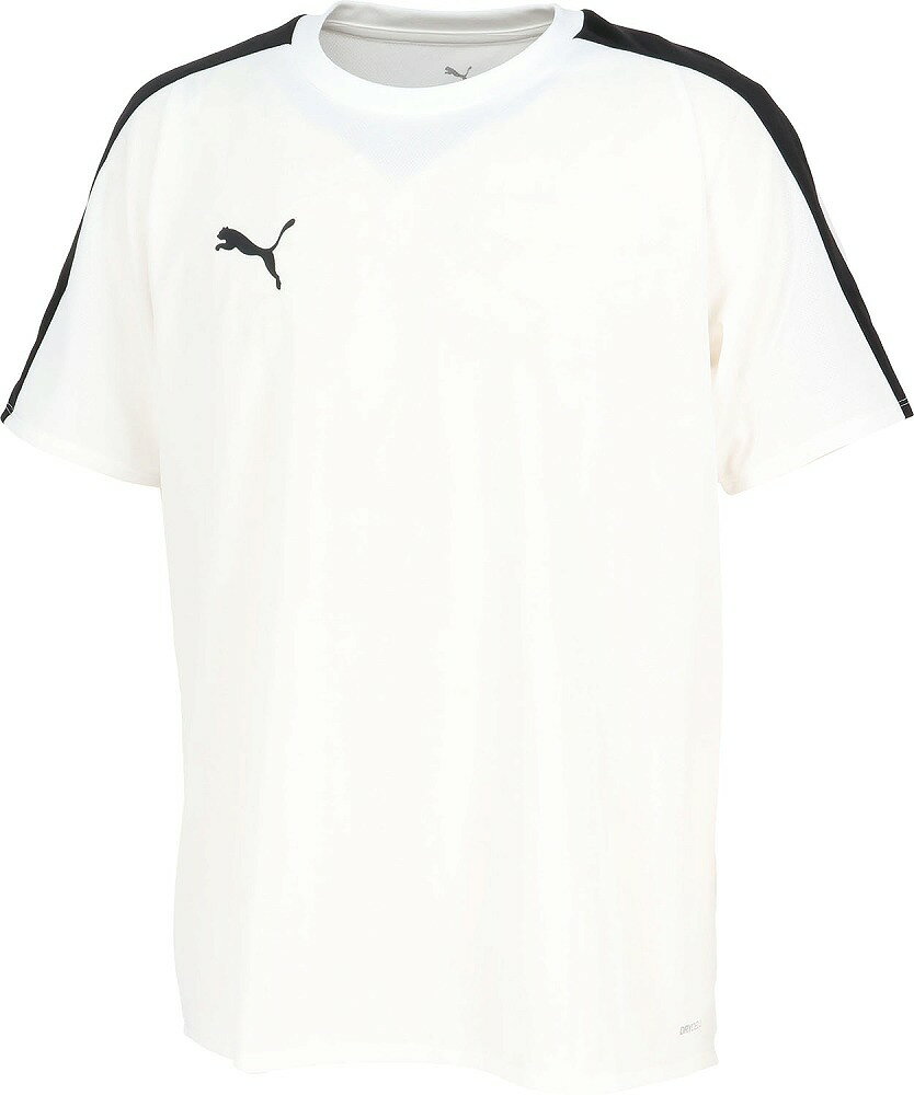 PUMA мужская футболка VOLTAGE SS (PUMA White‑PUMA Black, размер L) PJ‑660934‑02‑L