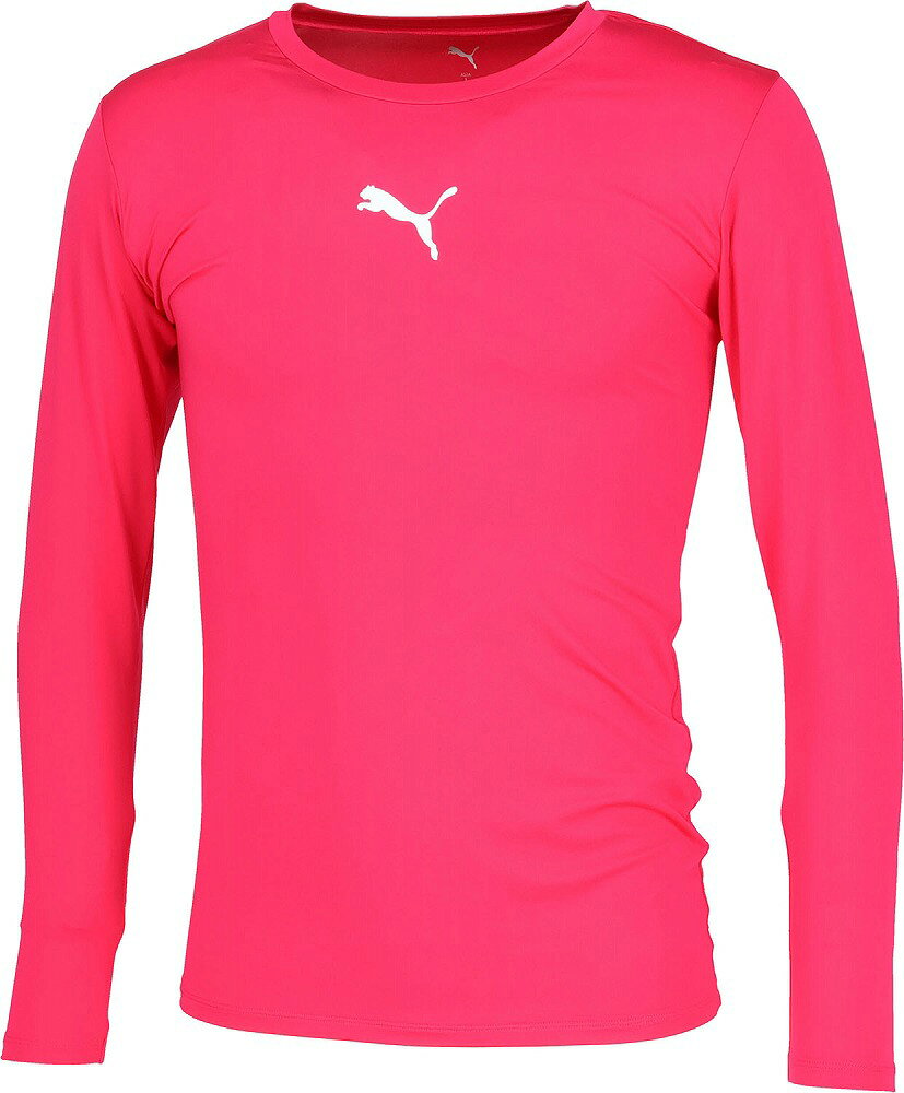 プーマ メンズ コンプレッション クルーネック LS シャツ（Raspberry・サイズ：4XL） PJ-660765-11-4XL