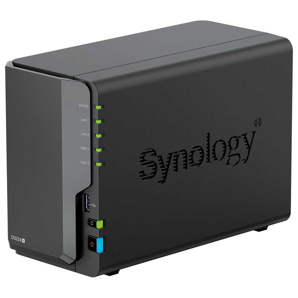 Synology（シノロジー） ビジネス向け 2ベイオールインワンNASキット DiskStation DS224 DS224