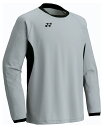 YO-FWGK10-017-S ヨネックス サッカー・フットサル用 ゴールキーパーシャツ 長袖(シルバー・サイズ:S) YONEX